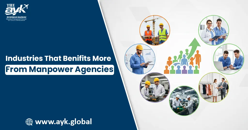 Industries That Benefit Most from Manpower Agencies
