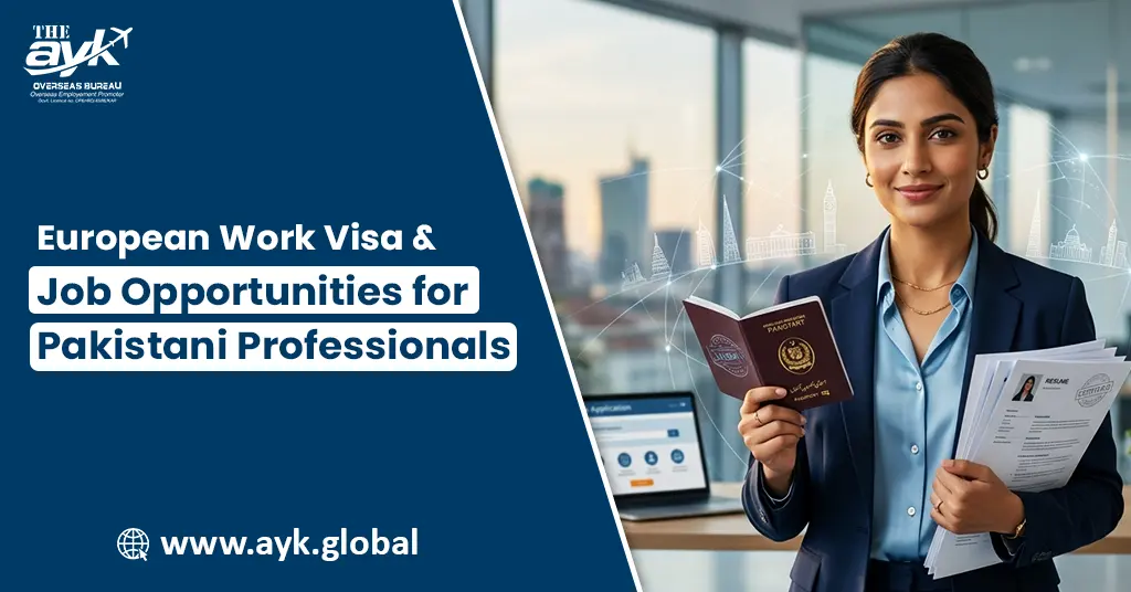 European Work Visa and Job Opportunities for Pakistani Professionals