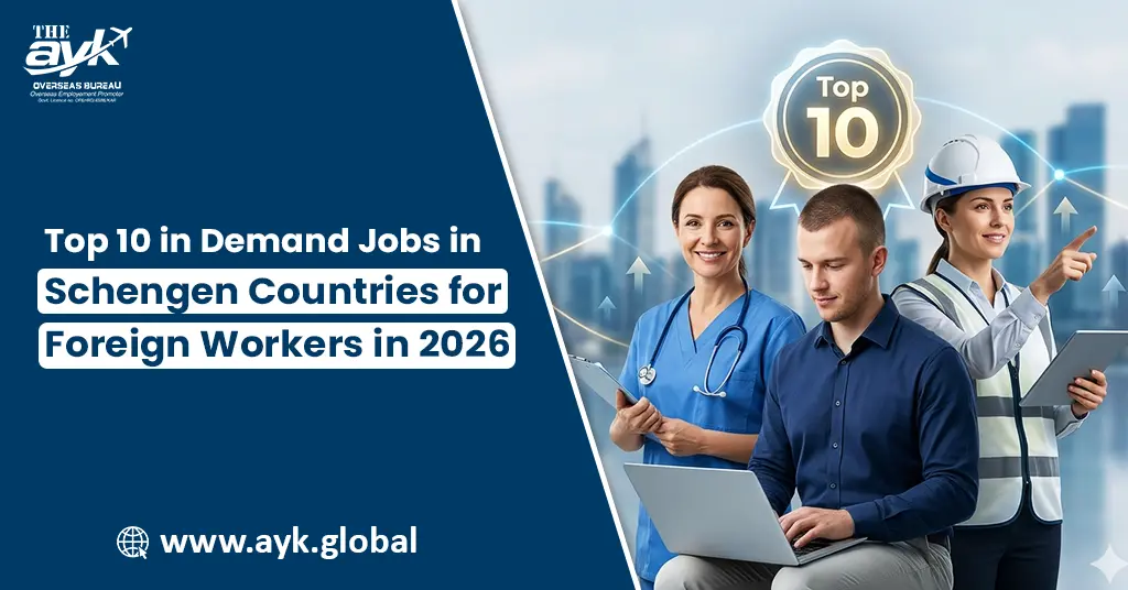 Top 10 In-Demand Jobs in Schengen Countries for Foreign Workers in 2026