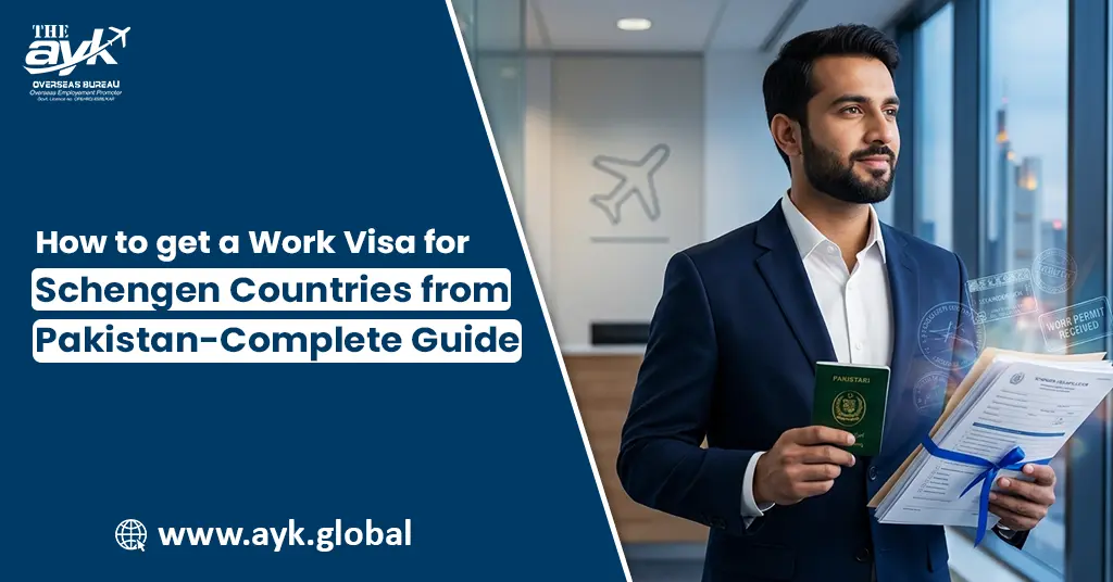 How to Get a Work Visa for Schengen Countries from Pakistan