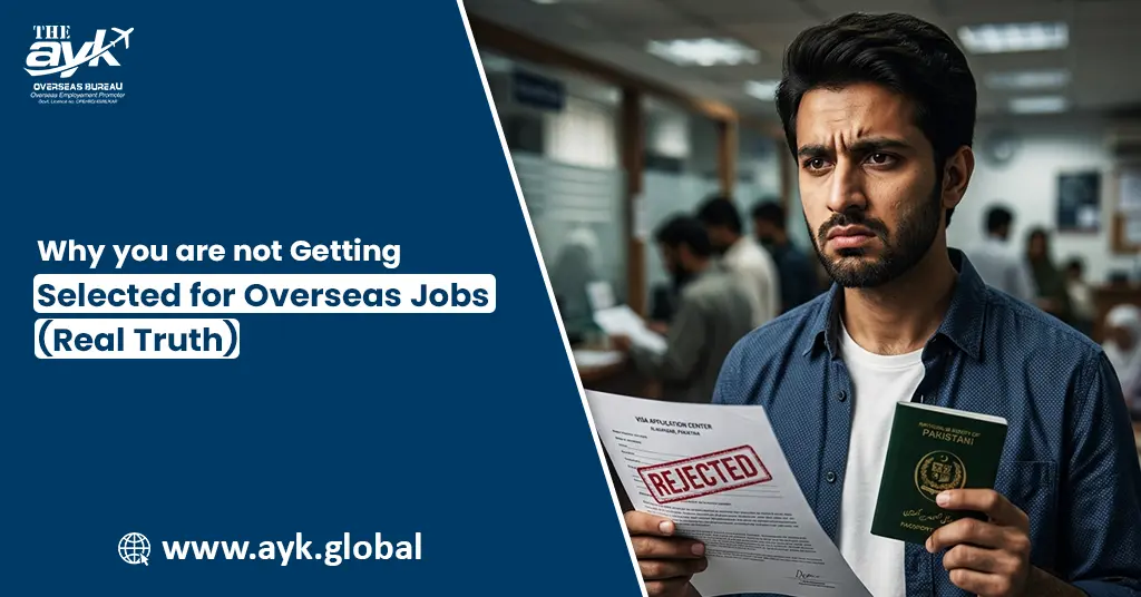 Why You Are Not Getting Selected for Overseas Jobs