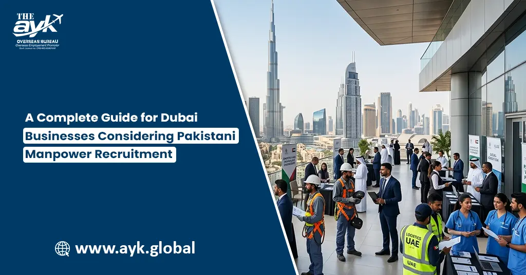 A complete guide for Dubai businesses considering Pakistani manpower recruitment