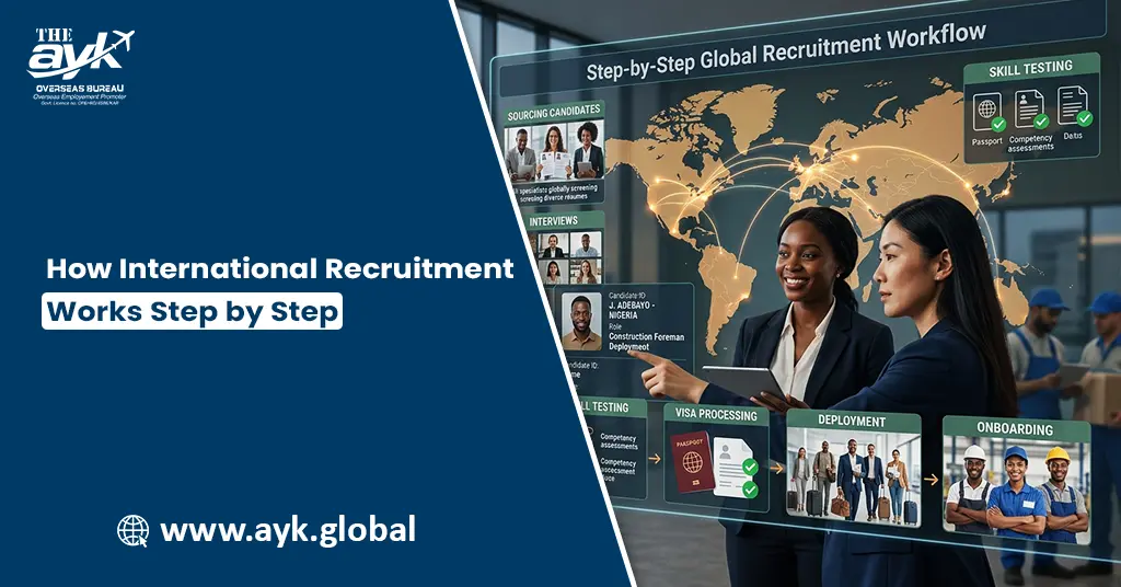 How International Recruitment Works Step by Step