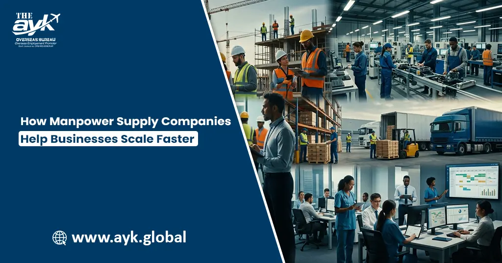 How Manpower Supply Companies Help Businesses Scale Faster