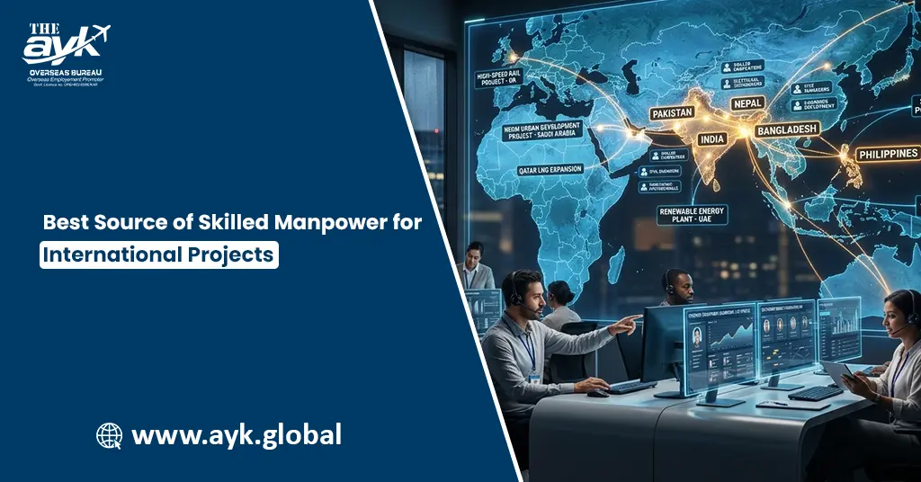 Best Source of Skilled Manpower for International Projects