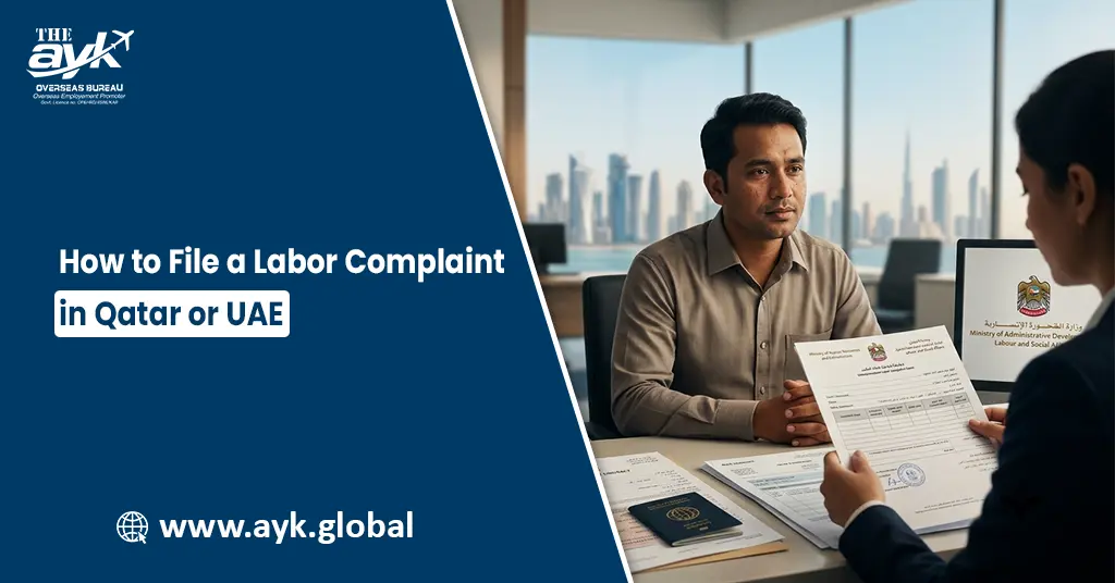 How to File a Labor Complaint in Qatar or UAE