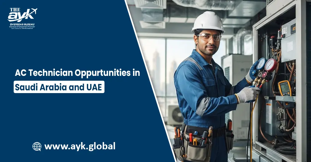 AC Technician Opportunities in Saudi Arabia and UAE