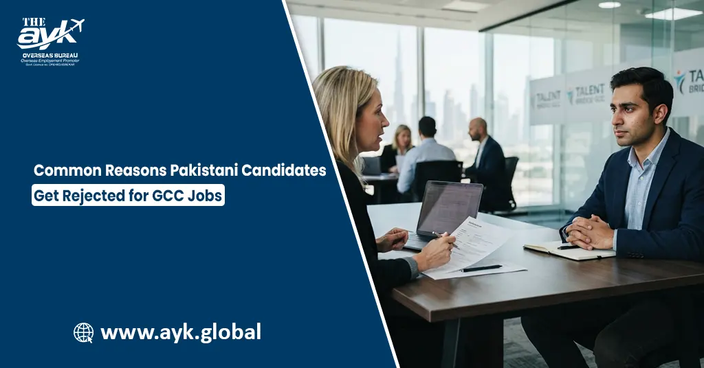 Common Reasons Pakistani Candidates Get Rejected for GCC Jobs