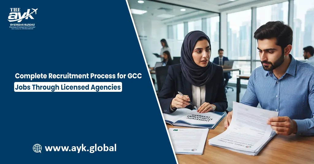 Complete Recruitment Process for GCC Jobs Through Licensed Agencies