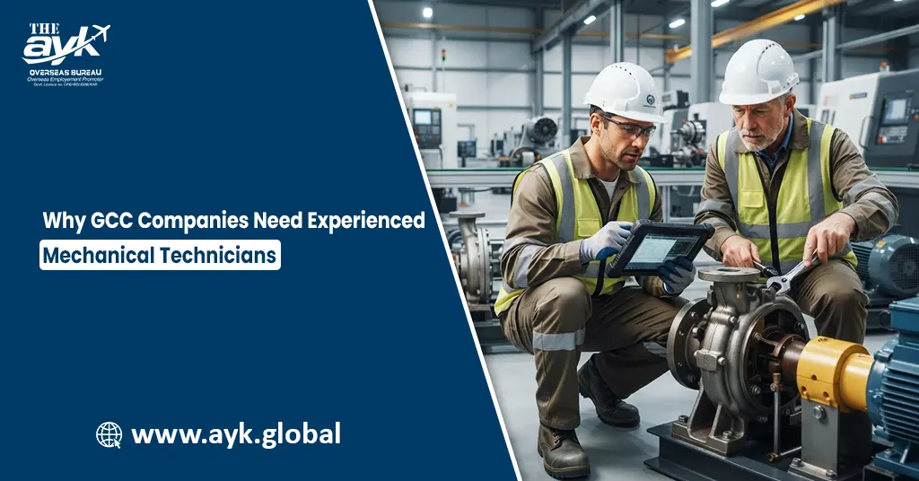 Why GCC Companies Need Experienced Mechanical Technicians