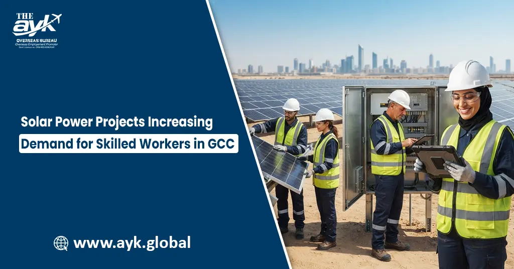 Solar Power Projects Increasing Demand for Skilled Workers in GCC
