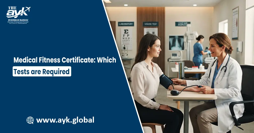 Medical Fitness Certificate: Which Tests Are Required