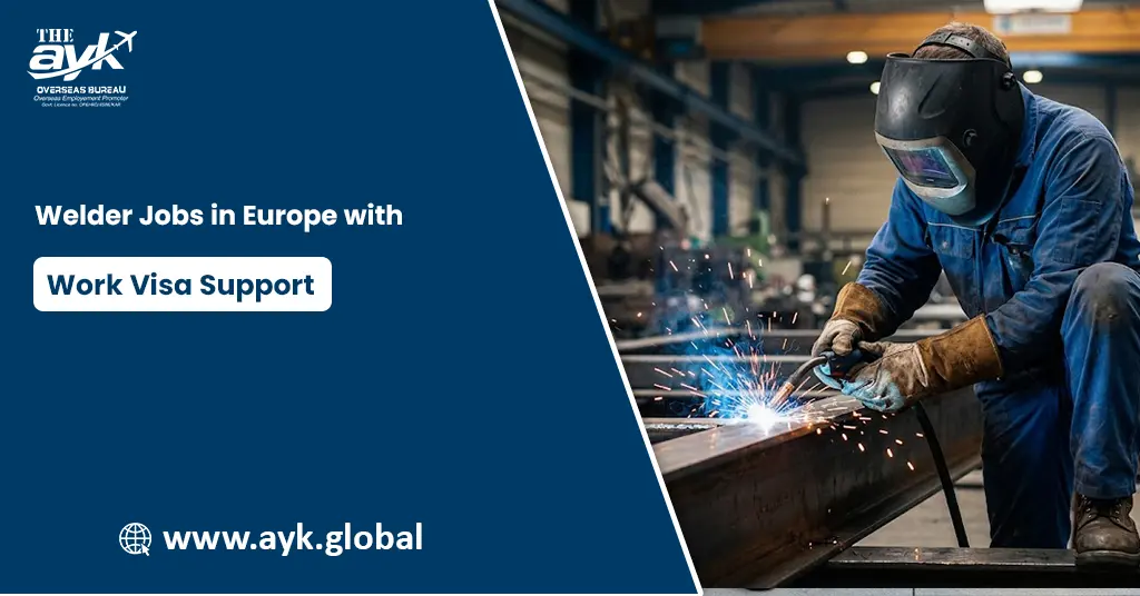 Welder Jobs in Europe with Work Visa Support