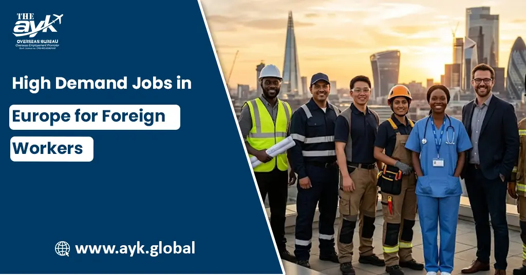 High Demand Jobs in Europe for Foreign Workers