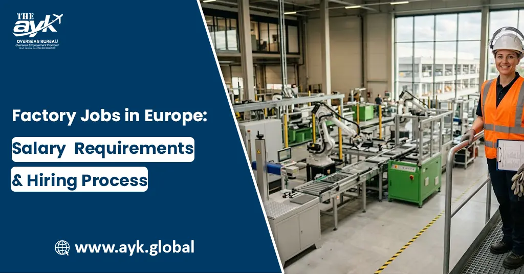 Factory Jobs in Europe: Salary, Requirements & Hiring Process