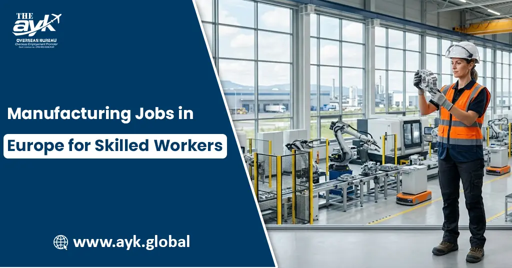 Manufacturing Jobs in Europe for Skilled Workers