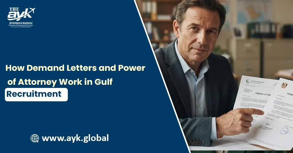 How Demand Letters and Power of Attorney Work in Gulf Recruitment