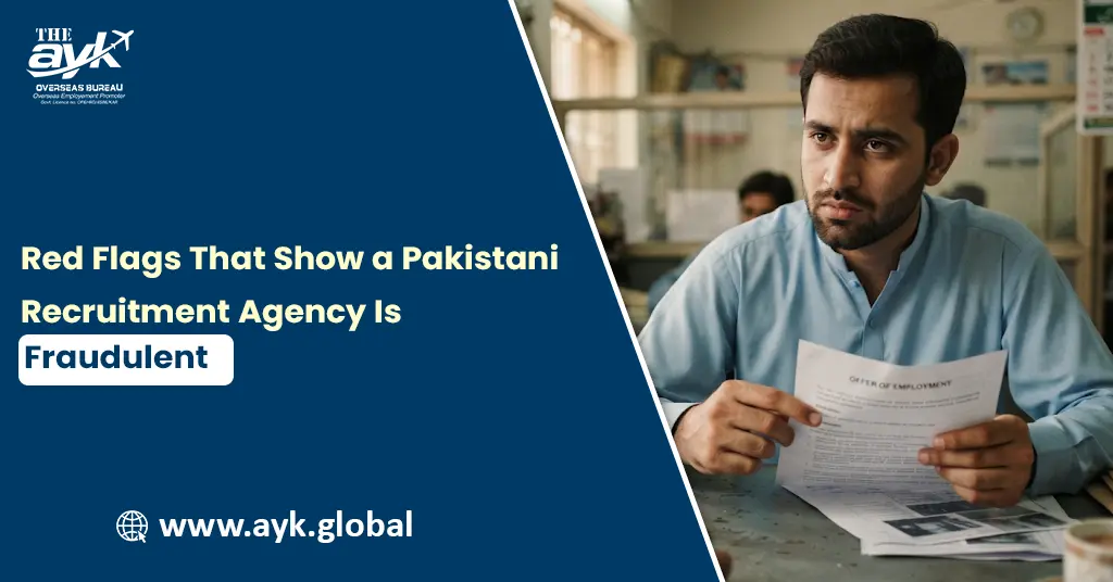Red Flags That Show a Pakistani Recruitment Agency Is Fraudulent