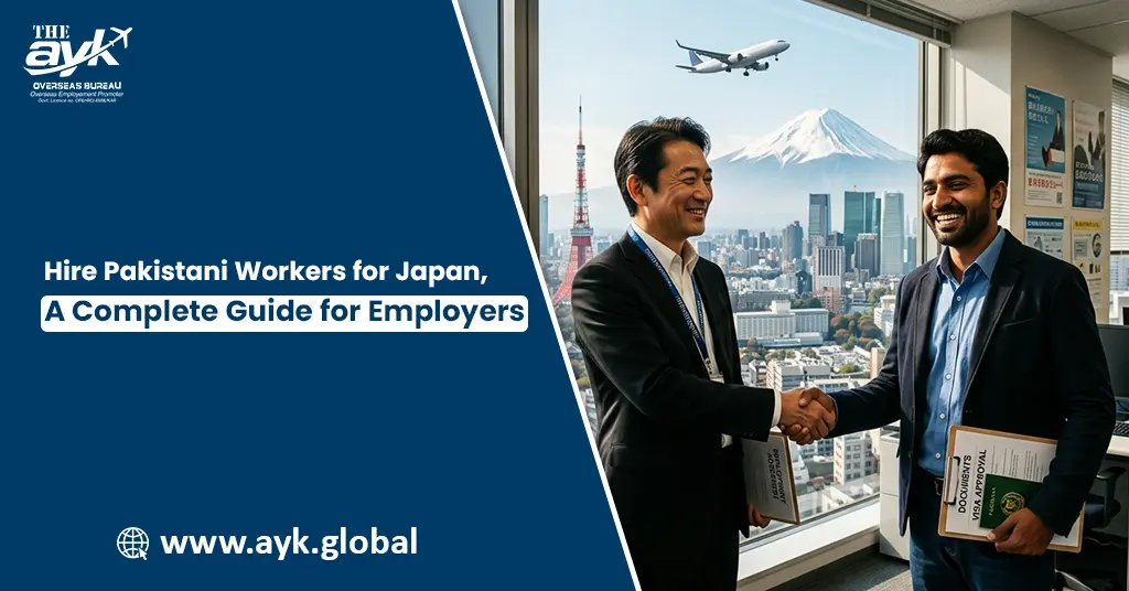 Hire Pakistani Workers for Japan