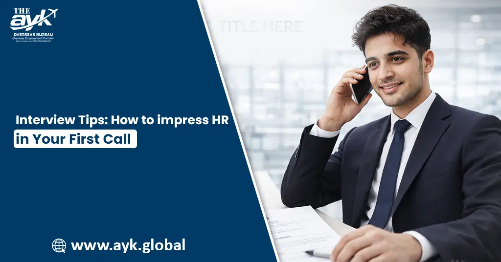 Interview Tips: How to Impress HR in Your First Call